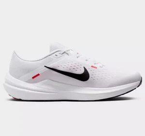 Nike Air Winflo 10 Zapato Para Hombres Blanco Negro Carmesí Zapatilla Comodidad DV4022 100 - Imagen 1 de 8