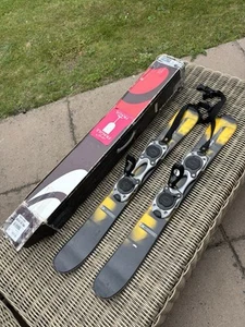 Salomon Aggressive SB8 Snow Ski Blades Adjusting Bindings 83cm - Picture 1 of 10