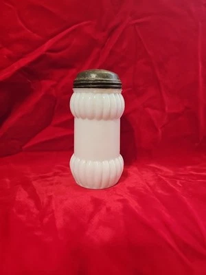 Vintage Milk Glass Sugar Shaker - Image 1 of 3