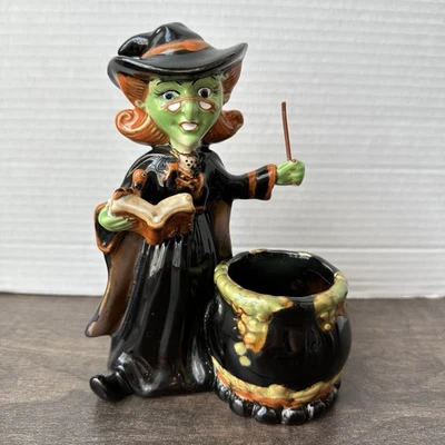 Yankee Candle Elizawitch Witch Votive Tea Light Holder - Halloween Candle Holder - Image 1 of 4