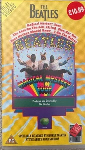 The Beatles' 1967 Magical Mystery Tour film, VHS (1989 re-issue) - tested - Picture 1 of 8
