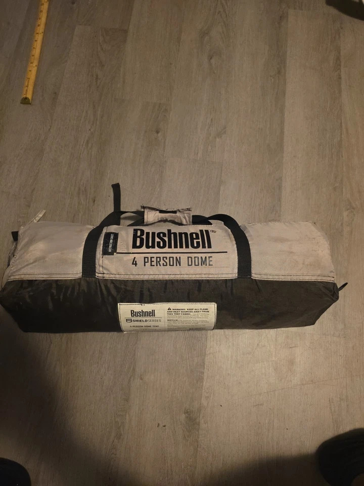 Camping Tent - 4-Person Easy Pop Up Tent with 2 Doors - UPF50+ Waterproof 8x7x54 - Image 1 of 3