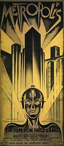 Metropolis 22x30 Hand Numbered Ltd. Edition Art Deco Movie Poster Print Sifi - Picture 1 of 2