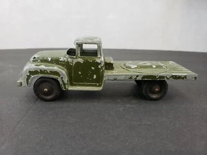 American Military Flatbed Army Truck Diecast Tootsietoy Metal Chicago 24 - Picture 1 of 6