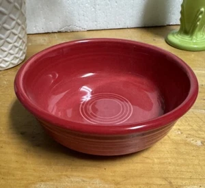 Fiestaware Homer Laughlin Scarlet Red Berry Dessert Small Bowl(s) New W Tags 1st - Picture 1 of 2