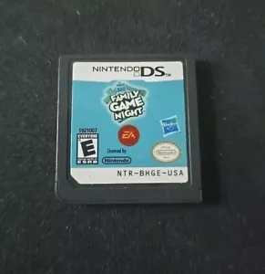Nintendo DS - Cart ONLY - Hasbro Family Game Night - Picture 1 of 1