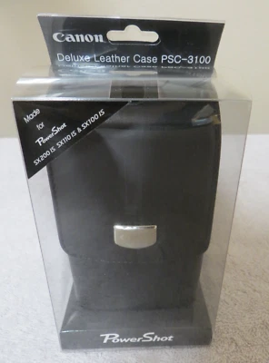 Funda de cuero negra Canon PSC-3100 Deluxe Foto 1 de 4