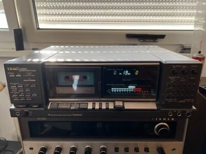 TEAC Z-5000 Mega Raro Cassette Deck + NOS Cassettes Cromados - Imagen 1 de 2