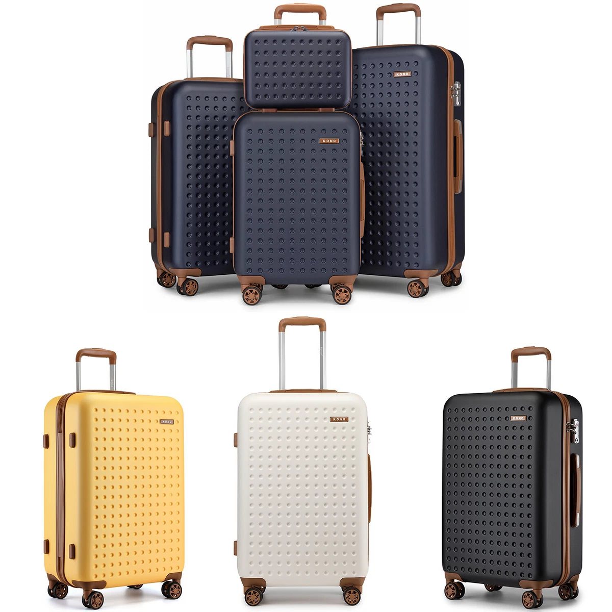 Poignées De Valise De Rechange DOITOOL – Lot De 2 – 23 Cm