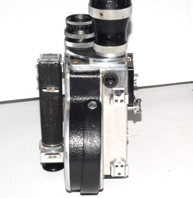 Cámara de cine Bolex 16 mm Yvar 2,5/75 mm Switar 1,4/25 mm Yvar 2,8/15 mm Foto 1 de 4