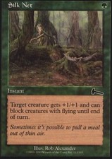 4x Silk Net MTG Urza's Legacy NM Magic Regular