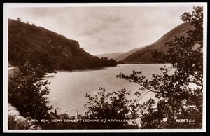 Loch Eck Near Coylet Argyllshire Scotland Real Photo RPPC - Picture 1 of 2