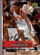 2007-08 Upper Deck First Edition Atlanta Hawks Basketball Card #196 Joe Johnson