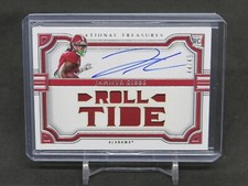 2023 PANINI NATIONAL TREASURES COLLEGIATE JAHMYR GIBBS RC PATCH AUTO /49 KS