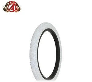 ALTA HIGH PERFORMANCE BICYCLE BMX TIRE 18 X 2.125 WHITE TURBO TREAD. - Picture 1 of 1
