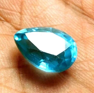 CERTIFIED Natural 3.5Ct Paraiba Tourmaline GreenishBLUE Copper LooseGemstoneJ872 - Picture 1 of 5