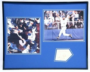 Joe Carter 1993 World Series Signed Framed 16x20 Photo Set Toronto Blue Jays B - Picture 1 of 2
