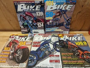 Lote De 5 Hot Bike De Colección The Harley-Davidson Enthusiast's Magazine 2003 - Imagen 1 de 8