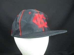 Kansas City Royals black red baseball cap snapback hat RARE colors - Picture 1 of 4