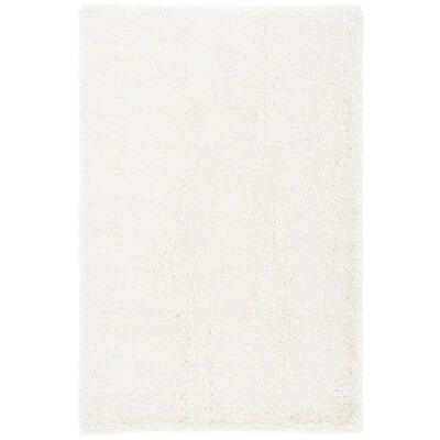 SAFAVIEH Milan Shag Collection SG180-1212 Ivory Rug - Image 1 of 4