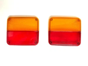 PLASTICHE PER FANALI POSTERIORI AUTOCARRO QUADRO FIAT OM IVECO FIAT 650 691 616 - Imagen 1 de 5