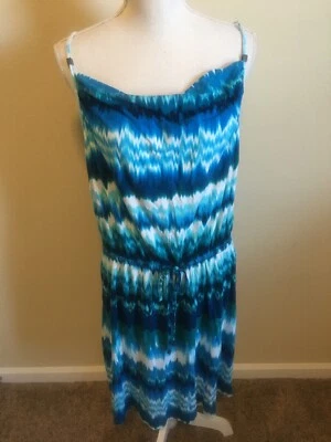 Tinte azul Lane Bryant Chemise talla 14/16 Foto 1 de 4