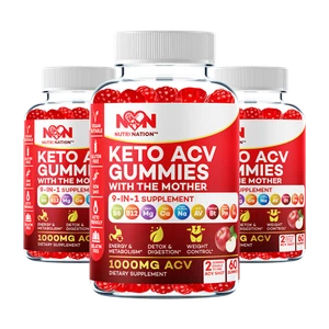 Keto ACV Gummies 1000mg with BHB Salts as mentioned by Kelly Clarkson on Sale - Picture 1 of 12