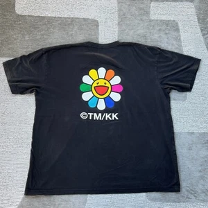 The Broad Takashi Murakami Flower T-Shirt Kurzarm Stance Schwarz Größe 2XL - Bild 1 von 10