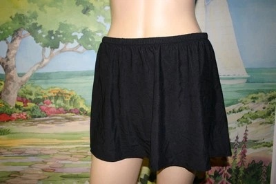 CONSTRUYE TU PROPIO TRAJE DE BAÑO 14W FALDA DE BAÑO NEGRA 14 SOLO MI TALLA OCULTADOR DE CADERA Y MUSLOS Foto 1 de 4