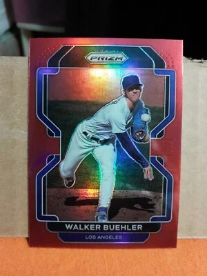 WALKER BUEHLER 2022 Panini Prizm #72 Tier I Red Prizm - Image 1 of 2