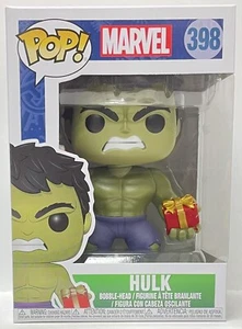 Holiday Hulk Funko Pop! Regalo de Navidad y Medias | Marvel #398 | Caja Dañada - Imagen 1 de 7