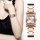SKMEI Trendy Women's Wristwatch Rhinestone Quartz Watch Stainless Steel 1388 0F
