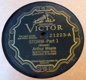 Arthur Meale 10" 78 rpm Storm, Part 1 & Part 2 - Victor 21223 - Picture 1 of 2