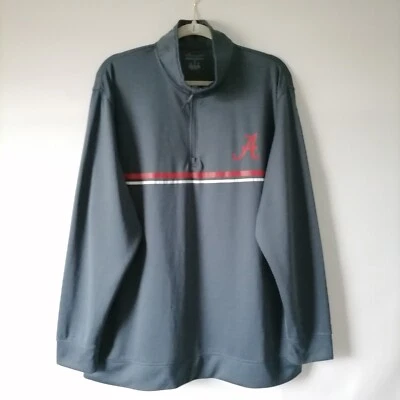 Champion Mens Blue Authentic 1/4 Zip High Neck Athletic Track Top Size XL - Image 1 of 4