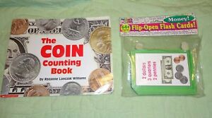 Flip Open Flash Cards MONEY*The Coin Counting Book*Teachers Friend Publications