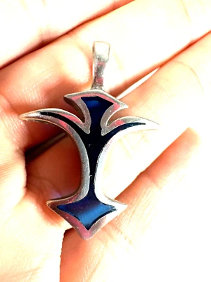 BICO Australia Pendant Resin Blue Pewter Unisex - Image 1 of 4