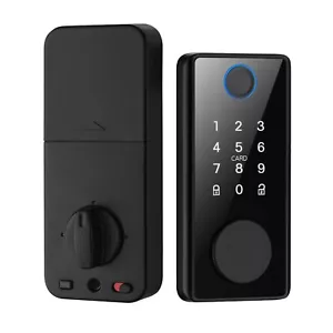 Wifi Smart Riegelschloss schlüssellos Fingerabdruck Tastatur App mit elektronischem System - Bild 1 von 15