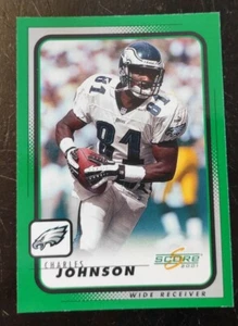 NFL Trading Card Football Charles Johnson Philadelphia Eagles Score 2001 - Bild 1 von 2