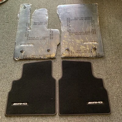 Genuine AMG Mercedes G64 W464 G-class 2019-22 floor mat With Red Stitching(4 Pcs - Image 1 of 4