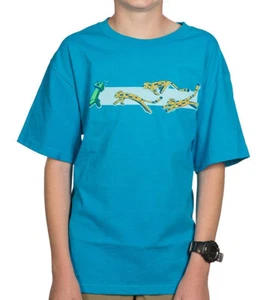 Minecraft Pounce Youth T-Shirt - Official Mojang Sandbox Video Game Tee - Picture 1 of 1