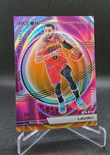 2022-23 Panini Recon FOTL Zach LaVine 8/17 Jersey Nr Match Holo Orange Swirl #49