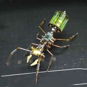 3D Puzzles Ant Metal Model Kit Cyberpunk Mechanical Insects Jigsaw Assembly Toy - Picture 1 of 24