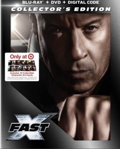 “Fast X” TARGET Collector's Edition (Blu-ray + DVD + Art Cards) NO DIGITAL