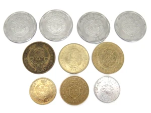 Lote de 10 Monedas Costa Rica Surtidas Denominaciones y Años Ver Fotos - Imagen 1 de 2