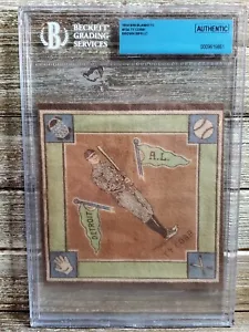 1914 B18 #15A Ty Cobb Brown Infield Blanket BGS Authentic! HOF Detroit - Picture 1 of 6