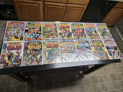 John Carter Warlord of Mars #2-5, 7-10, 12-17 ¡Libros súper limpios! marvel lote 14 Foto 1 de 4