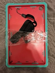 Tablet Case Sleeve for 10.1 Tablets Hot Pink & Teal Brand New With Stand - Picture 1 of 3