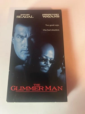 The Glimmer Man Steven Segal 1997 VHS Warner Home Video Free Shipping! - Image 1 of 3