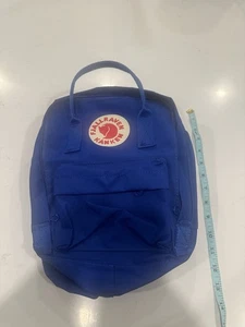 Fjällräven Kanken Mini Rucksack blau gebraucht sehr gut kleiner Daypack Outdoor Tasche - Bild 1 von 7