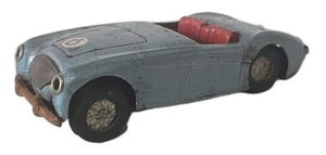 VERY RARE SCALEX TINPLATE FRICTION CLOCKWORK AUSTIN HEALEY 2 SEAT OPEN CAR 1950S - Picture 1 of 12